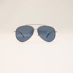 RAY-BAN AVIATOR REVERSE SILVER FRAME BLUE LENS - All About Eg
