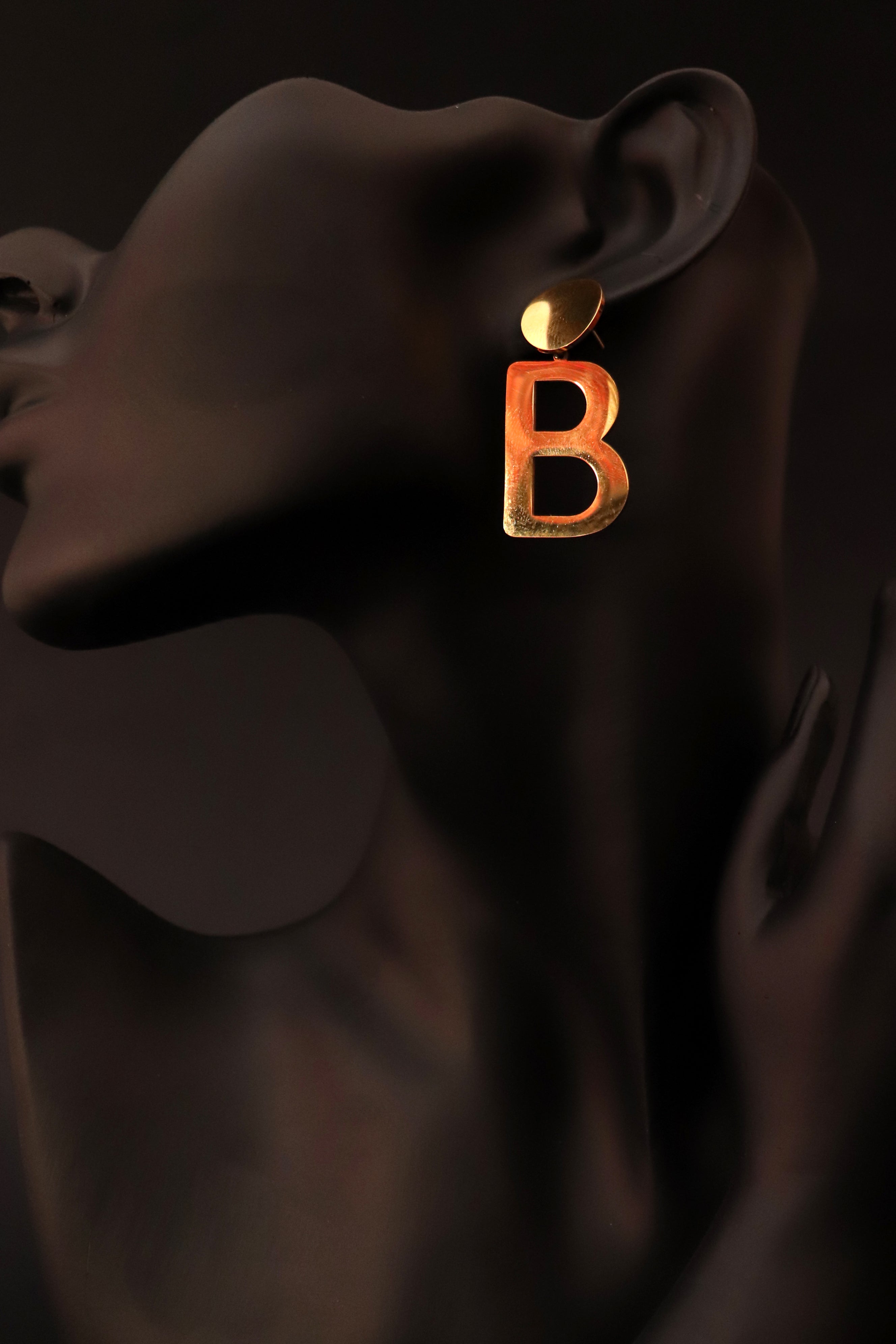 initial Earrings - All About Eg