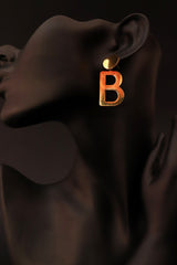 initial Earrings - All About Eg